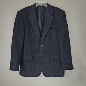 Bert Pulitzer Collectors Edition Sports Coat Jacket Men's Size 42R Wool Tweed